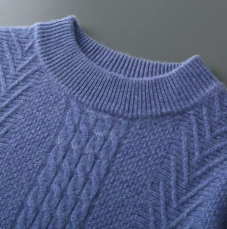 Maglione in Cashmere con Motivo Mizar