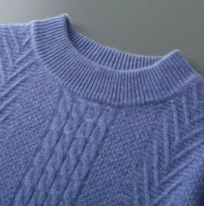 Maglione in Cashmere con Motivo Mizar