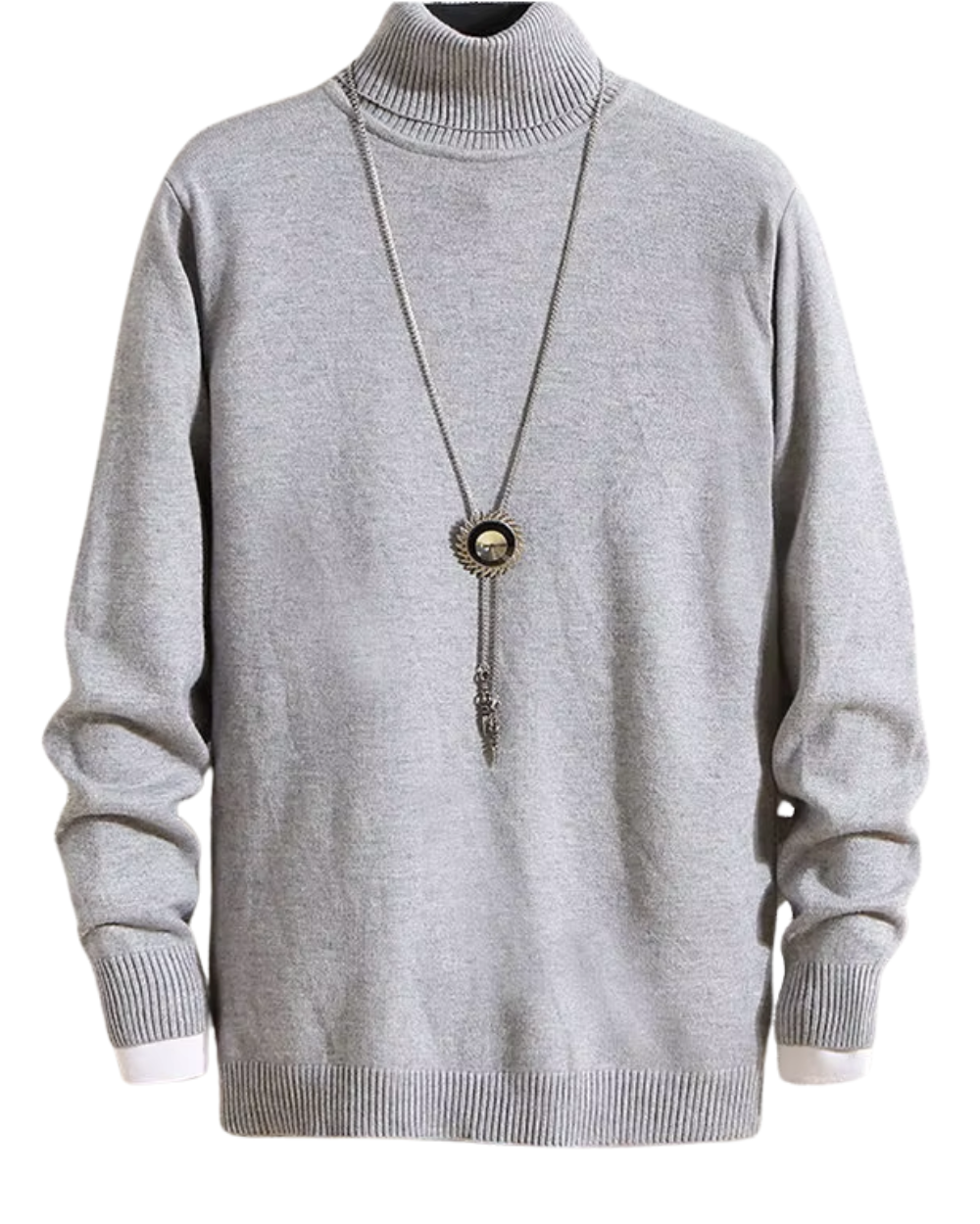 Maglione Collo Alto in Cashmere Alioth