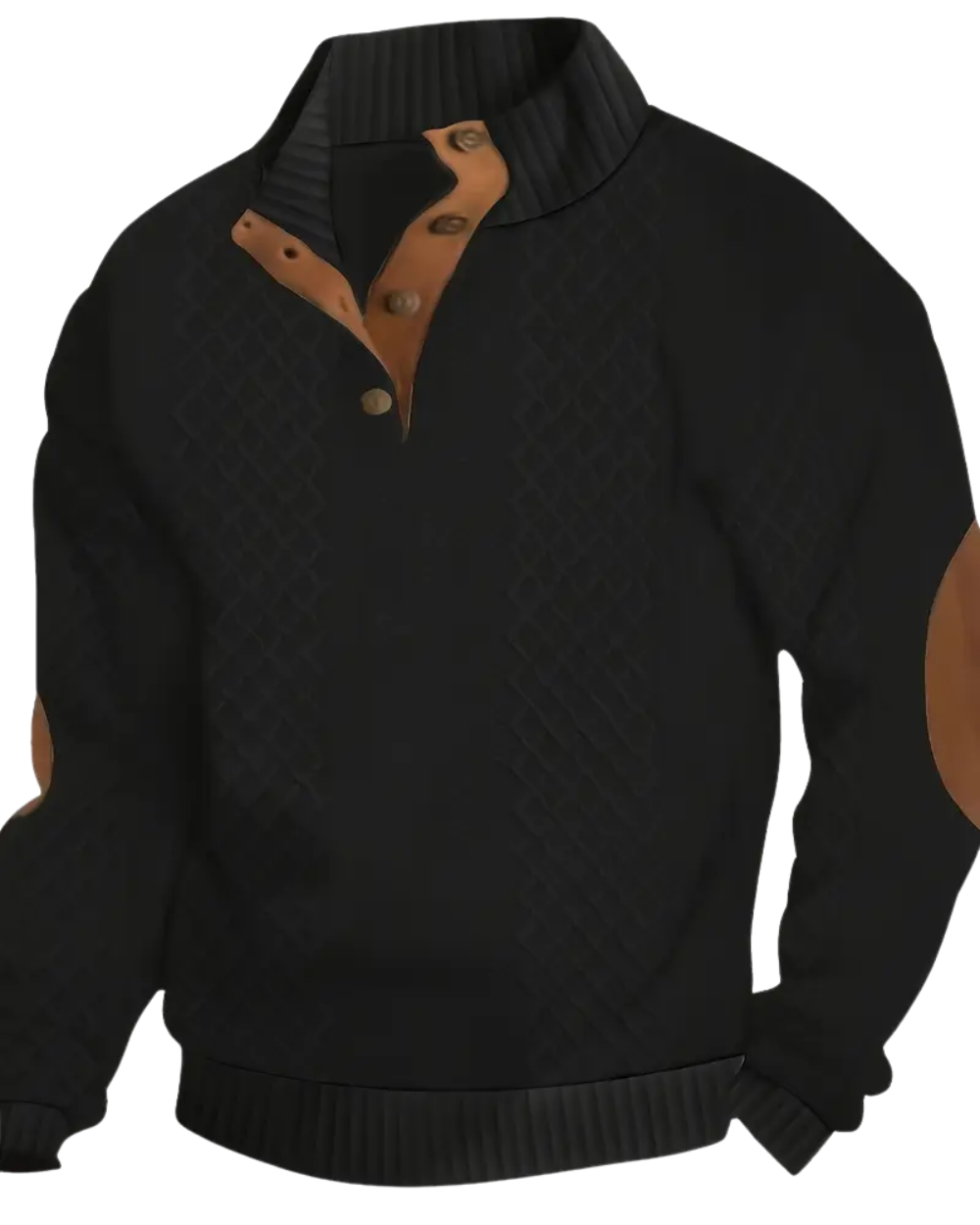 Maglione Elegante con Bottoni