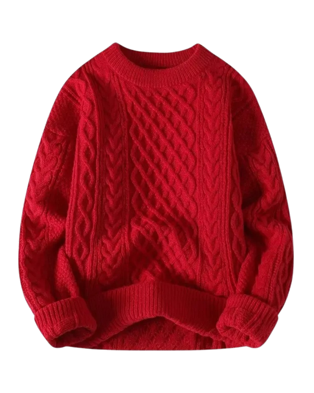 Maglione a Treccia