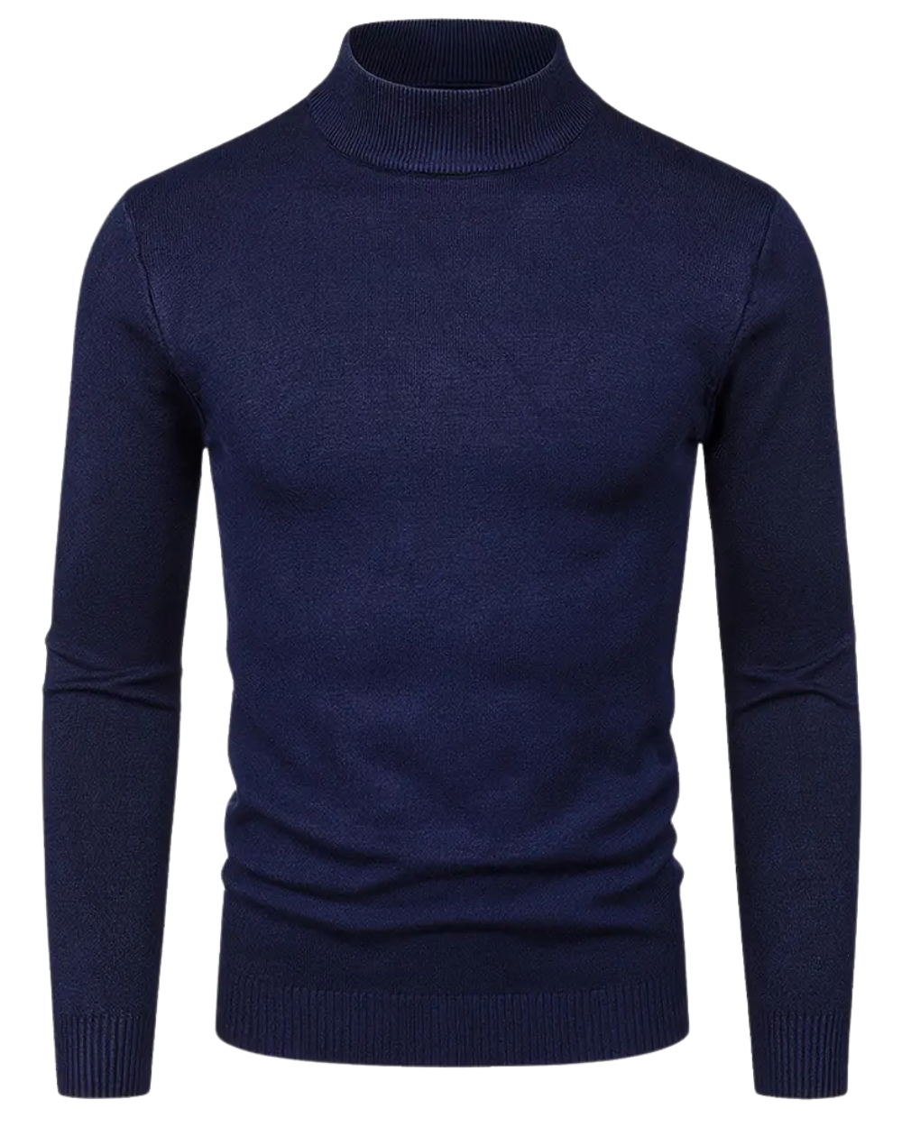 Maglione Elegante a Collo Alto
