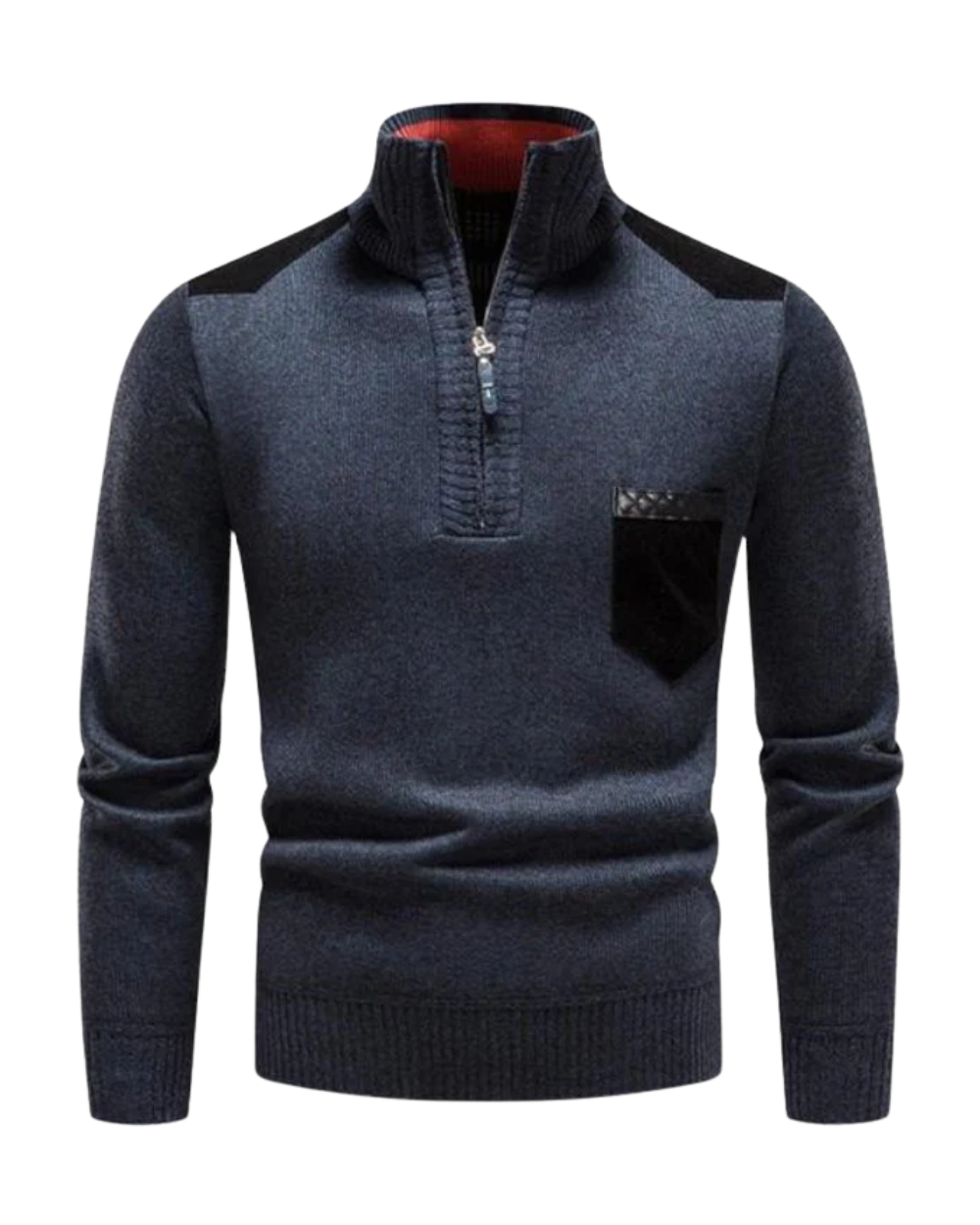 Maglione in Lana con Zip