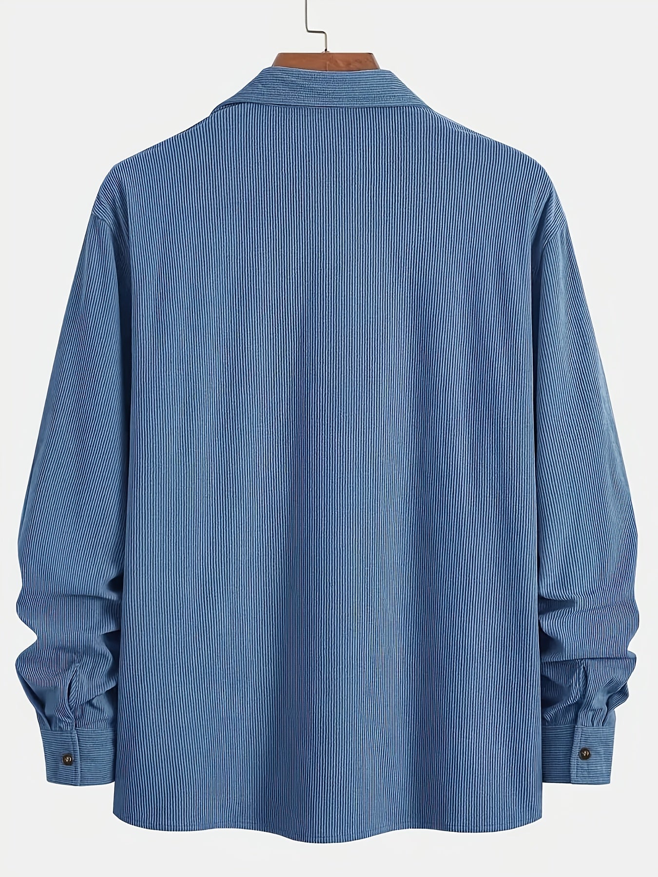 Cardigan in Velluto a Coste Casual