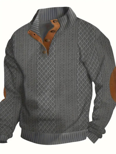 Maglione Elegante con Bottoni