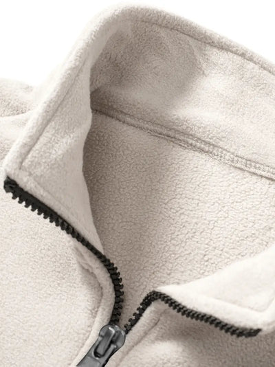 Maglione con Zip a Manica Lunga