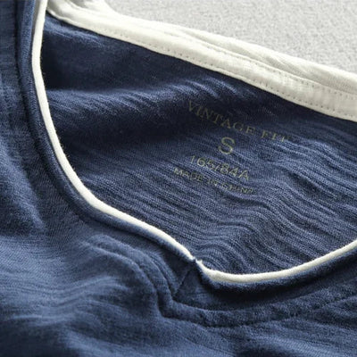 T-Shirt Vintage a Maniche Lunghe di Parigi