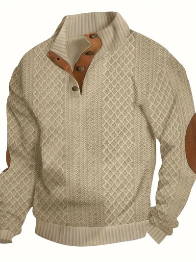 Maglione Elegante con Bottoni