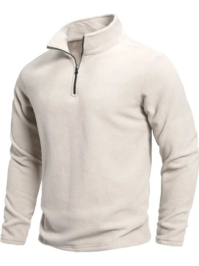 Maglione con Zip a Manica Lunga