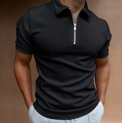 Polo Shirt con Zip