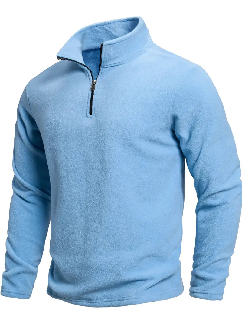 Maglione con Zip a Manica Lunga