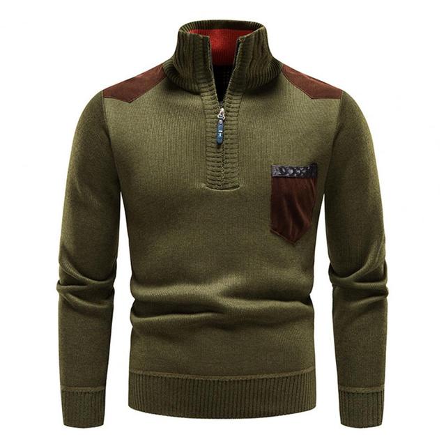 Maglione in Lana con Zip