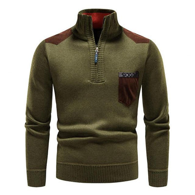 Maglione in Lana con Zip