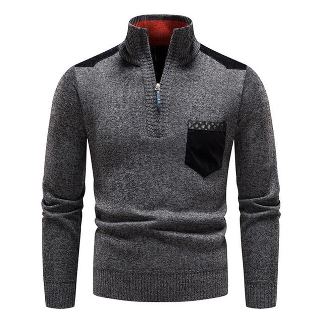 Maglione in Lana con Zip