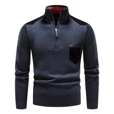 Maglione in Lana con Zip