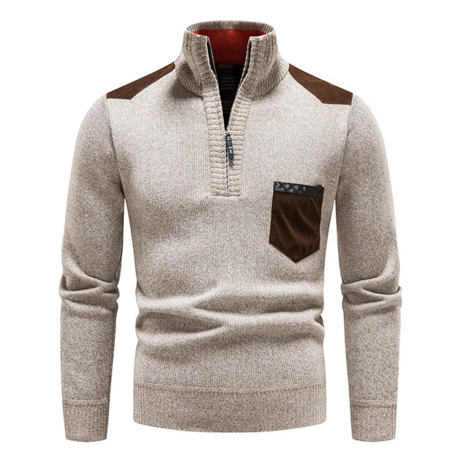Maglione in Lana con Zip