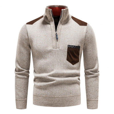 Maglione in Lana con Zip