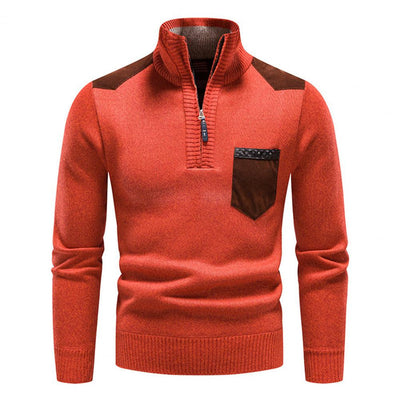 Maglione in Lana con Zip