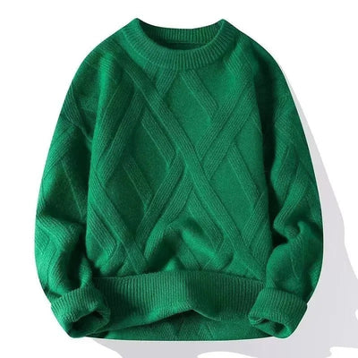 Maglione a Treccia