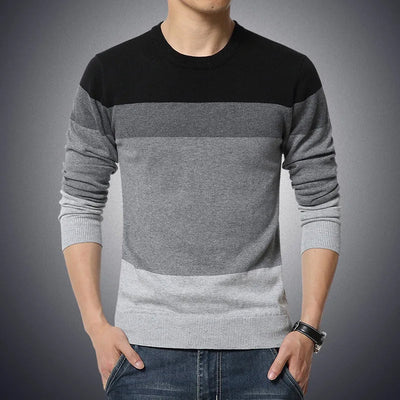 Maglione Casual in Cotone da Uomo