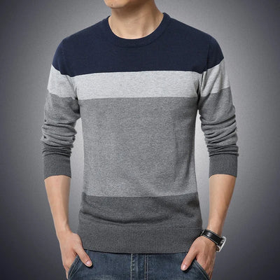 Maglione Casual in Cotone da Uomo
